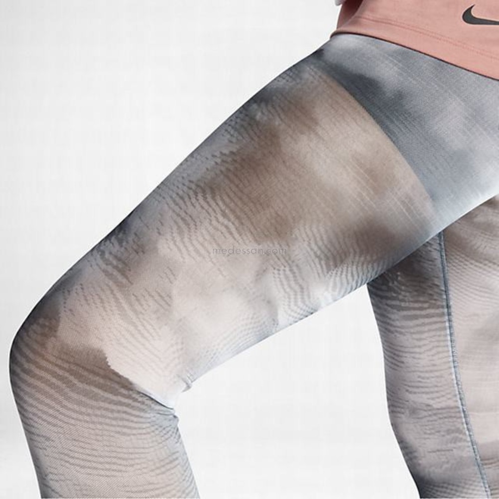 Nike Tulle Mesh Power Legendary Training Tights - Picture 3 of 8